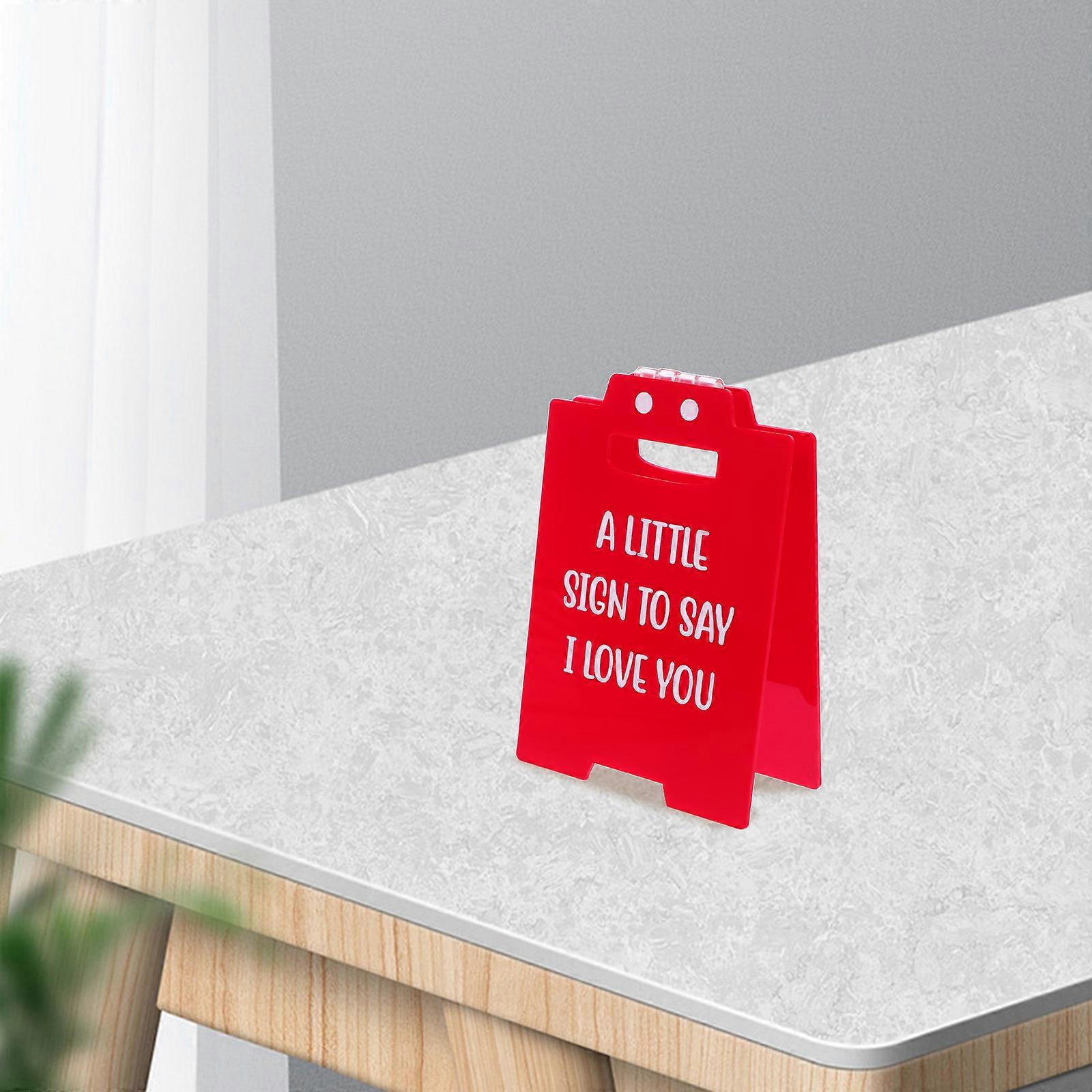 Office Decor Keepsake Acrylic Desk Sign for Office 1 Piece Decorative