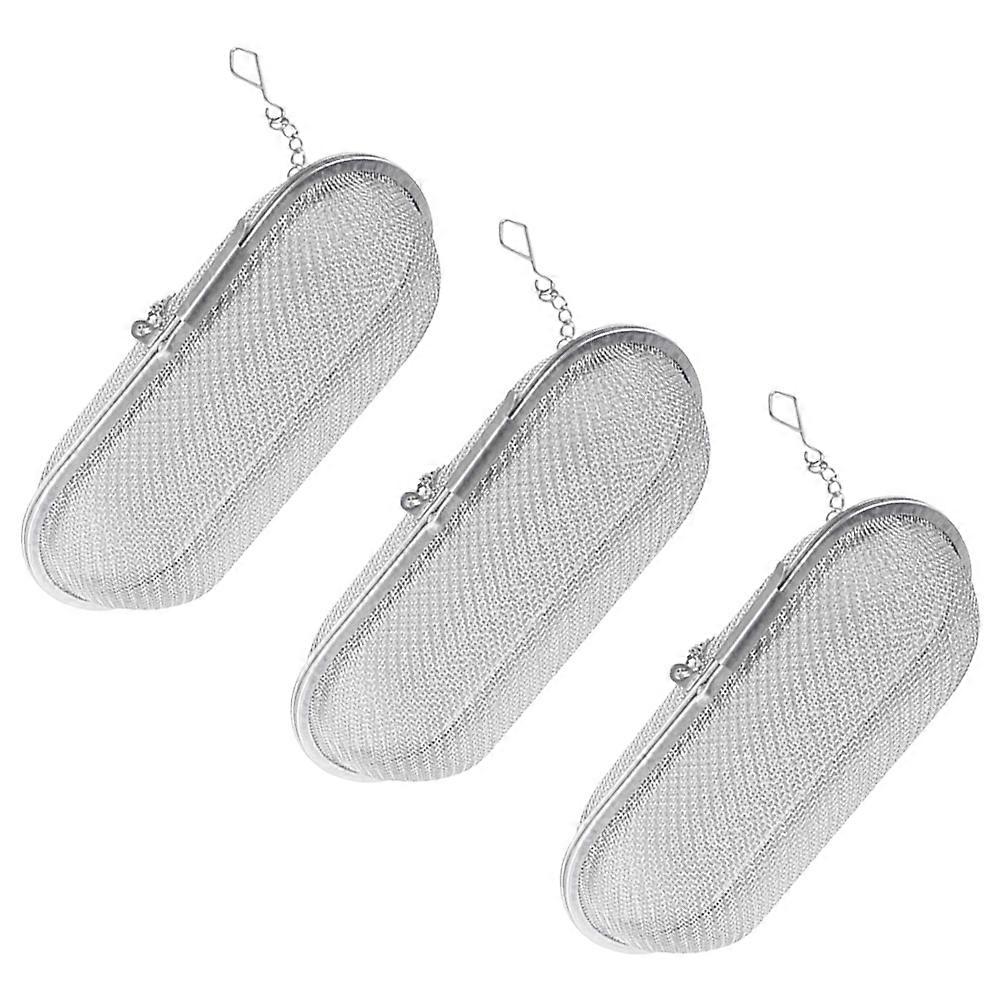 Tea Ball Filter Stainless Steel Tea Steeper for Home Use 3Pcs