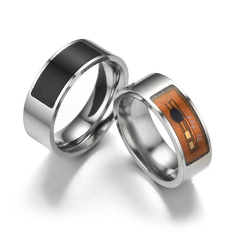 Wearable Smart Ring Finger Ring with Functions Black
