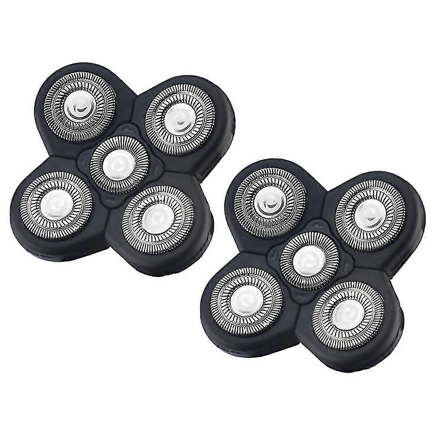 For 2pcs Shaver Head Electric Shaver 5 Cutter Floating