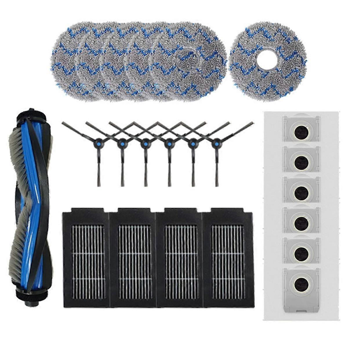 For DEBOT T50 PRO OMNI Replacement Parts Accessories Main Side Brush Hepa Filter Mop Cloth Dust Bag