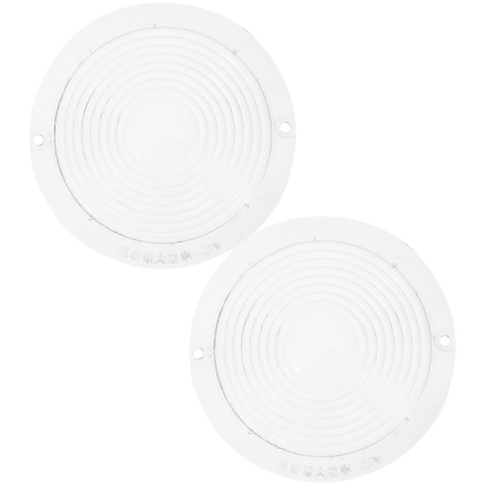 Transparent Light Lens Cover For Cooker Hood Range Hood Lamp Protection And Enhanced Lighting 1 Pair Edition 0927