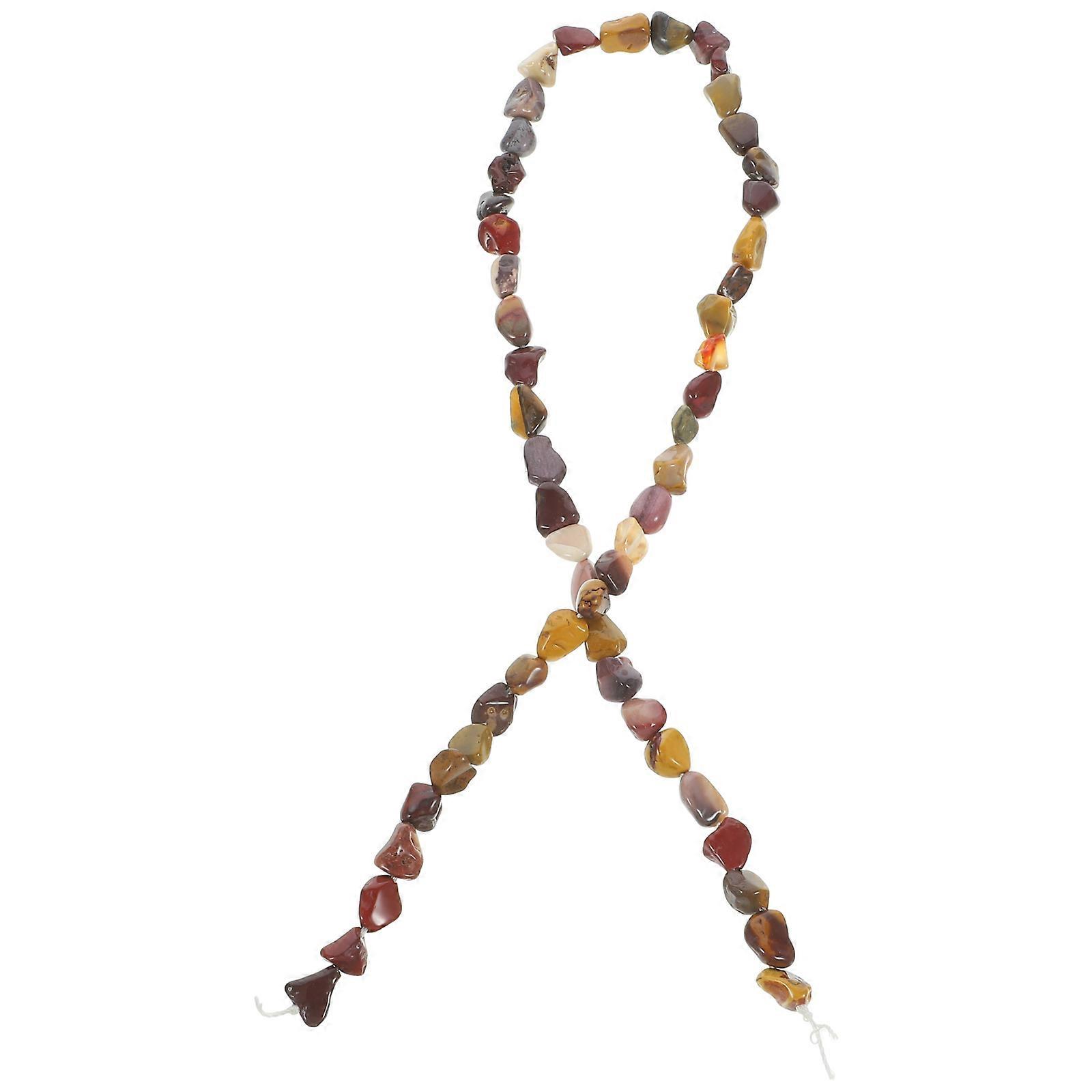 DIY Stone Beads Strings Strand for Bracelet and Necklace Making 2 Strings