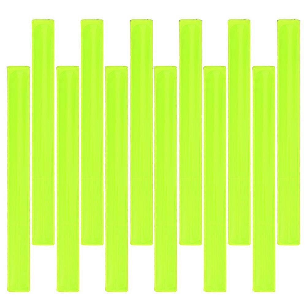 High Visibility Reflective Gear Slap Bracelets for Running 60Pcs Pack