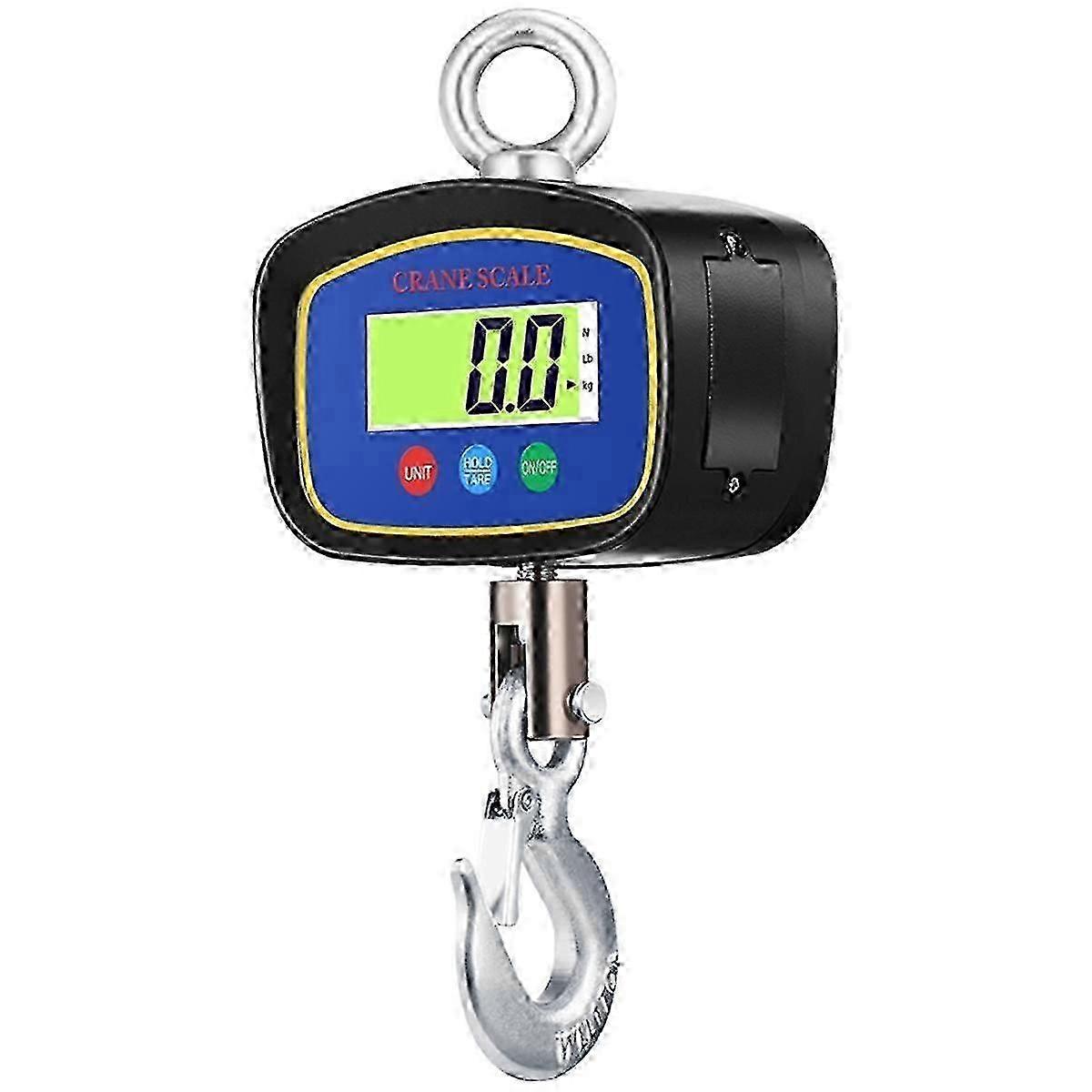 1000kg Electronic Hanging Scale Precision Digital Dual Lcd Display 1000kg Crane Scales Industrial W
