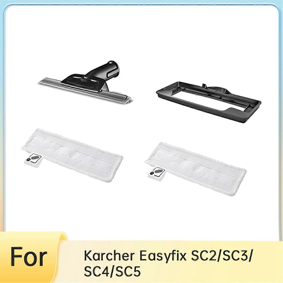 For Easyfix SC2/SC3/SC4/SC5 Series Glass Scraper and Carpet Frame Rag Steam Cleaner Nozzle Attachment
