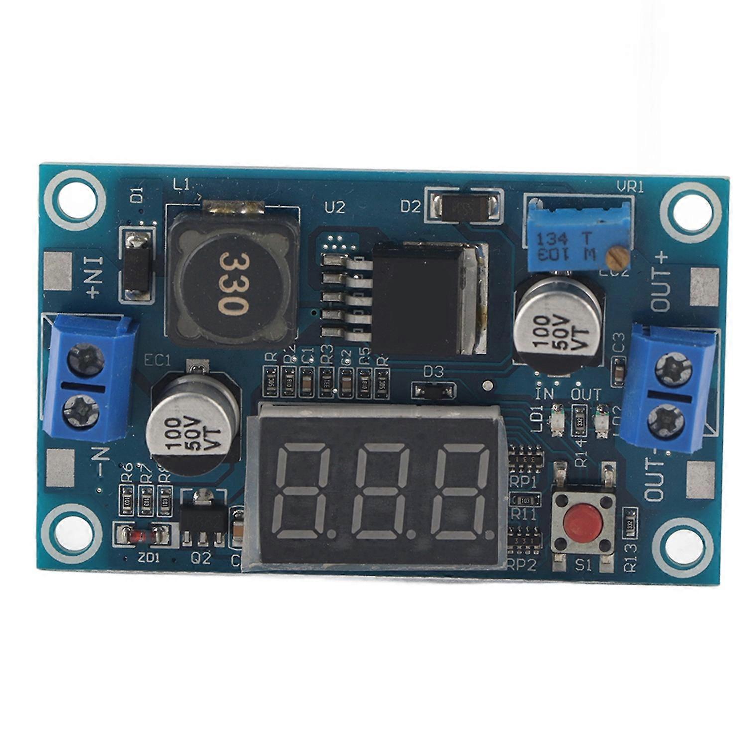 Features:
Designed with voltmeter, voltmeter error is ±0.1V, measuring range is 5V~35V.
Touch button