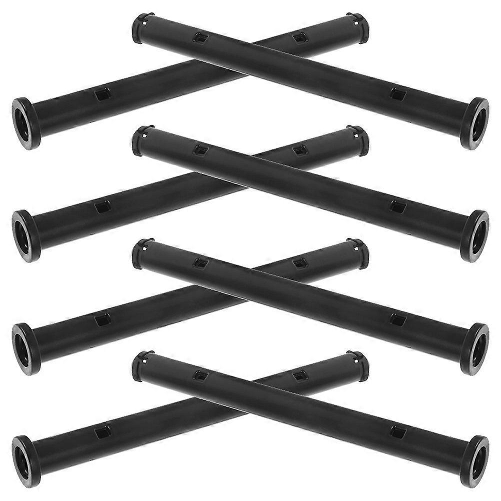 Universal Trash Can Lid Clips 40 Pcs Plastic Black for 240L Bin Lid Outdoor