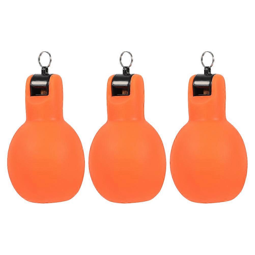 Multi-Function Squeeze Whistle For Outdoor Safety In Climbing And Hiking Compact Lightweight PVC Material Ideal For Outdoor Enthusiasts 12 Pcs