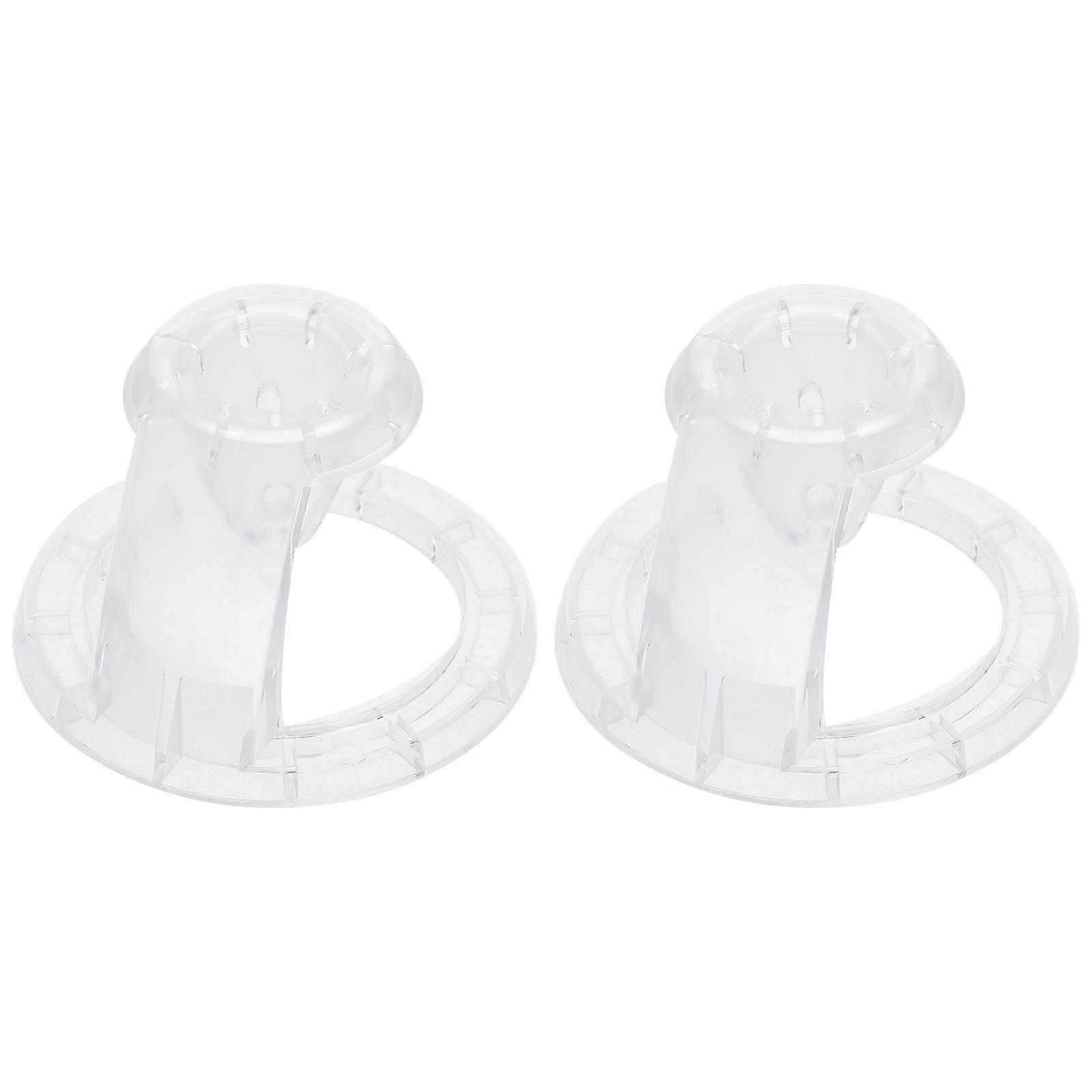 Clear Display Stand Pen Holder for 3D Printing Projects Professional Design 6.5X6.5cm 2Pcs