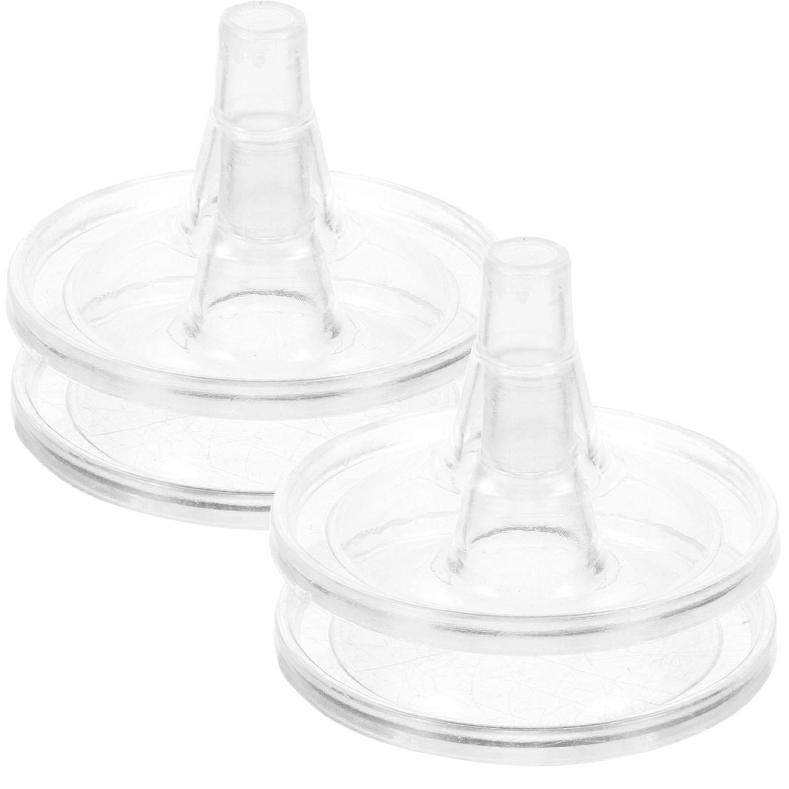 PVC Crystal Ball Holder for Small Fountain Decor Transparent 16Pcs Set
