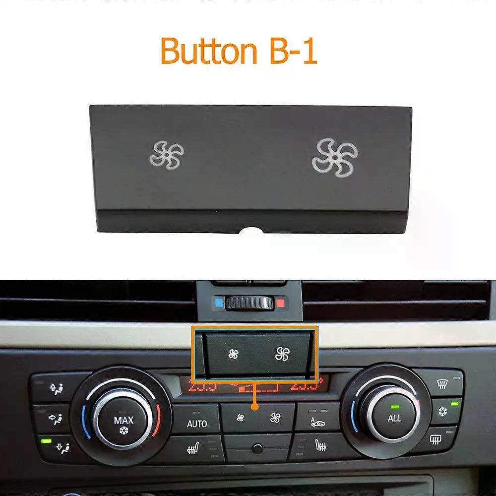 Interior Car Air Conditioner Ventilated Control Ac Button Switches Cover Replacement For BMW E81 E82 E87 E88 E90 E91 E92 E93 E84