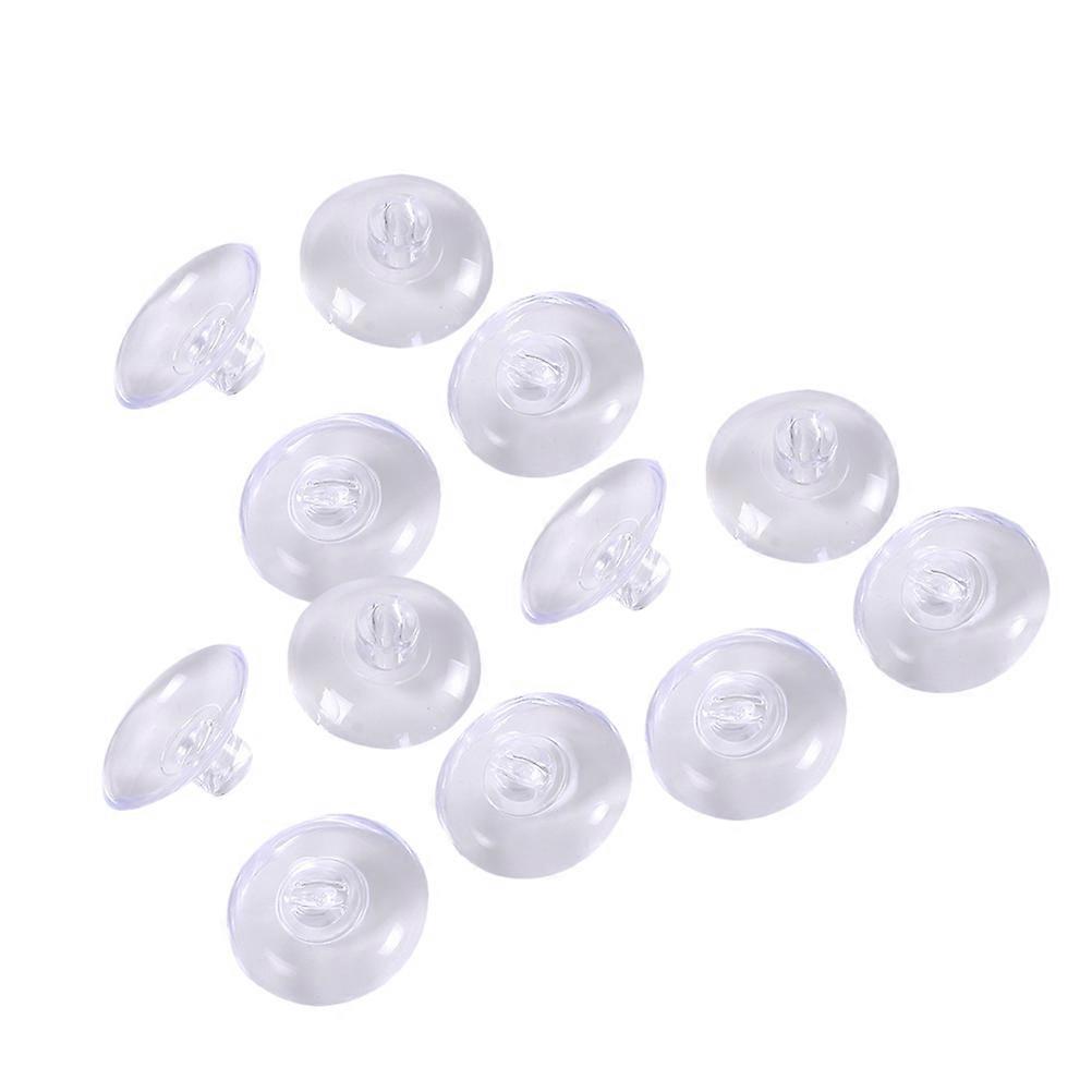 Transparent Plastic Suction Cups Reusable for Hanging Things 480Pcs