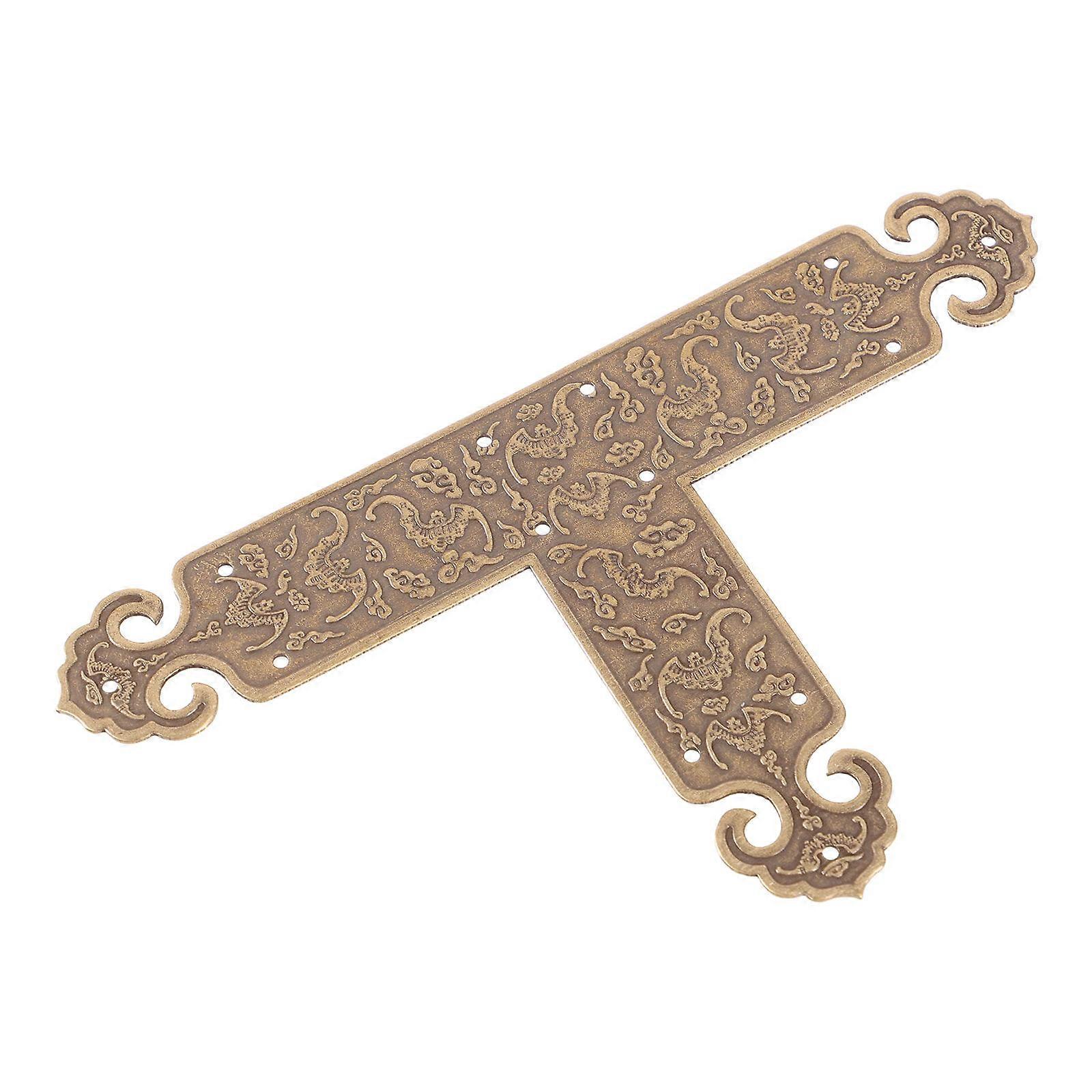 Retro Style Corner Protector for Antique Copper Box 1Pcs Coffee