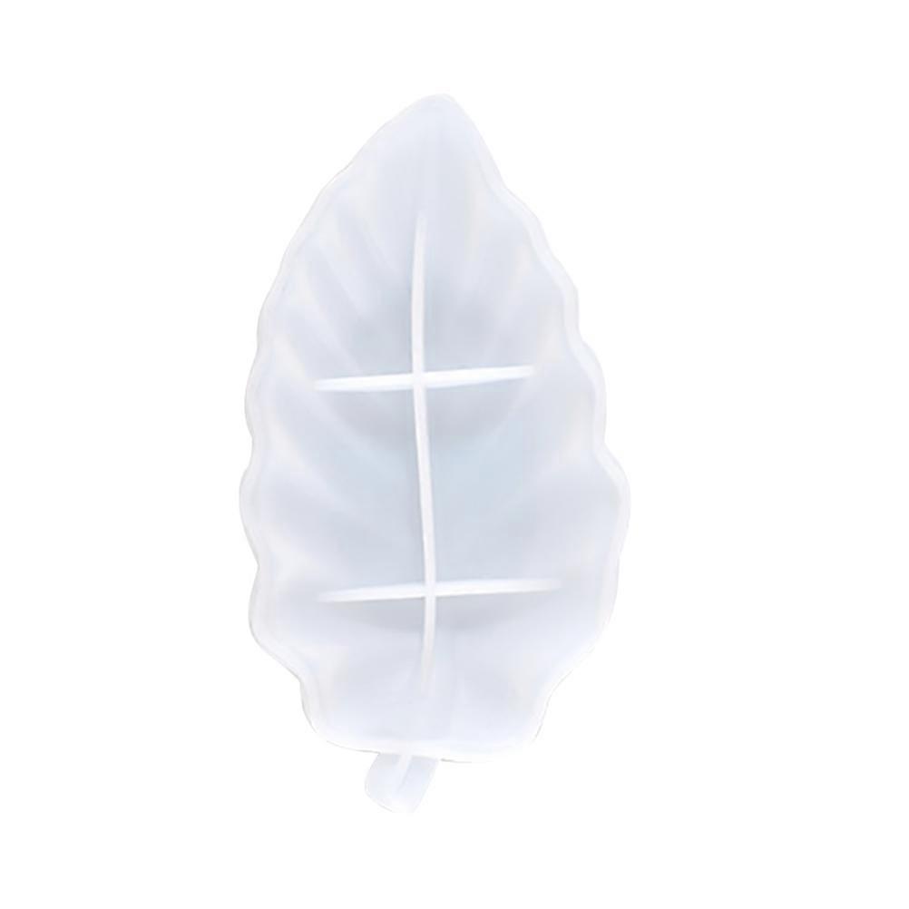 Leaf Shape Storage Plate Mold for DIY Use 3Pcs Silicone Mold