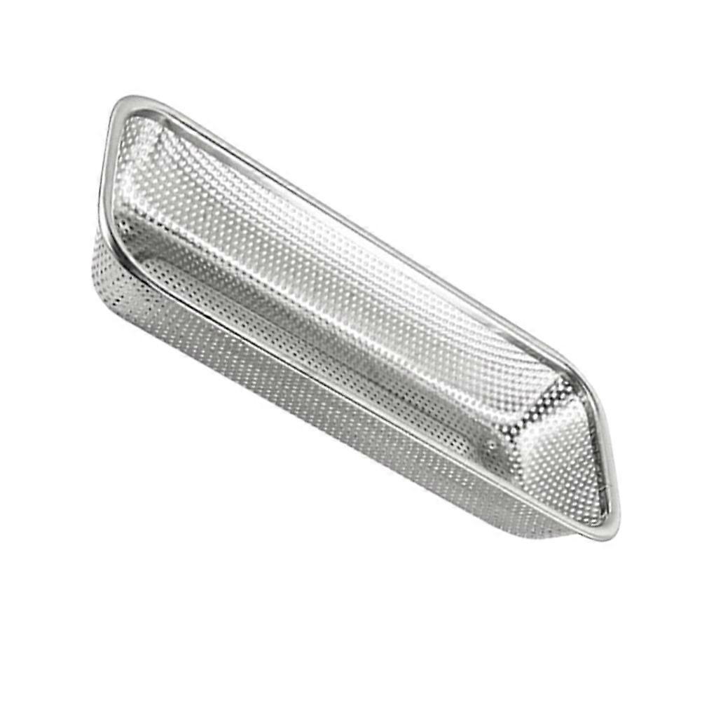 Multipurpose Storage Rack Cabinet Cutlery Holder for 3Pcs Silver