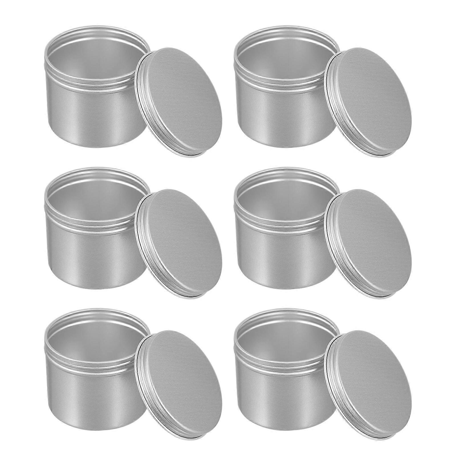 Aluminum Container Empty Makeup Jar for Storage 48Pcs Travel Cosmetic Tins