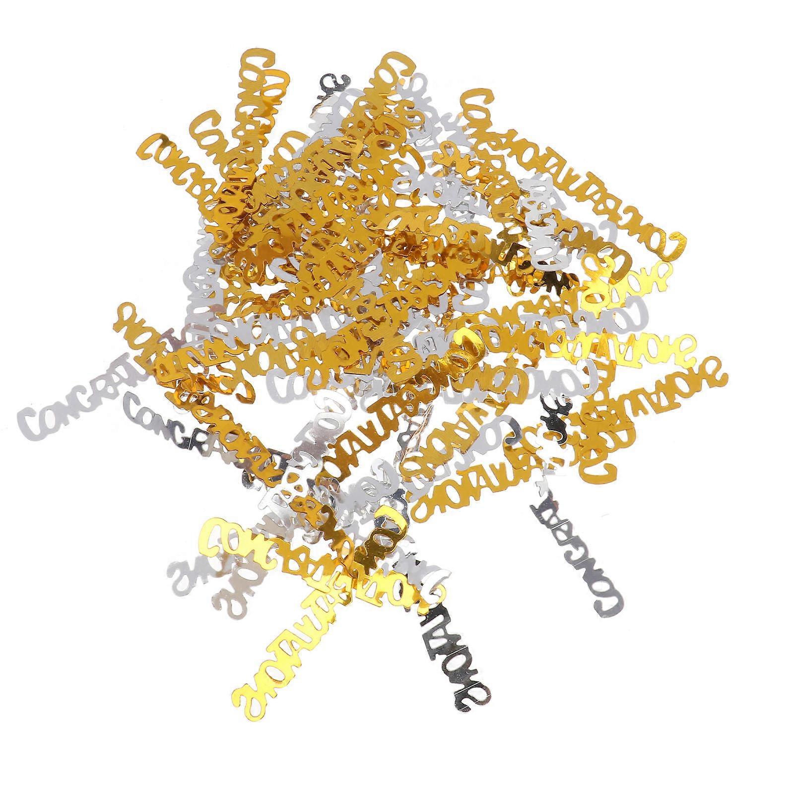 Confetti Decorations Silver Confetti for Graduation Party