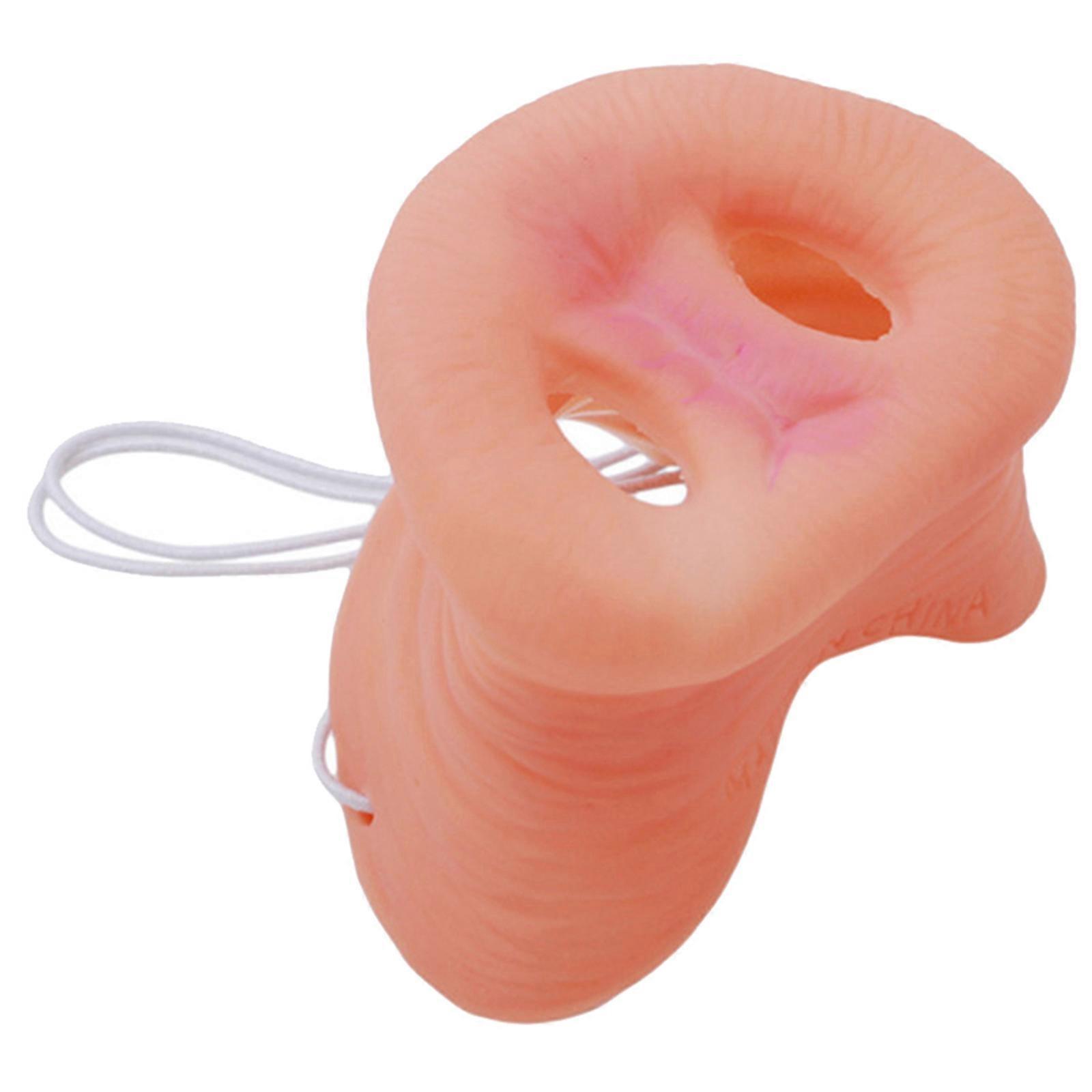 Cosplay Prop Pig Nose Accessory Ideal For Themed Parties And Stage Performance Crafted From Durable Latex 5Pcs