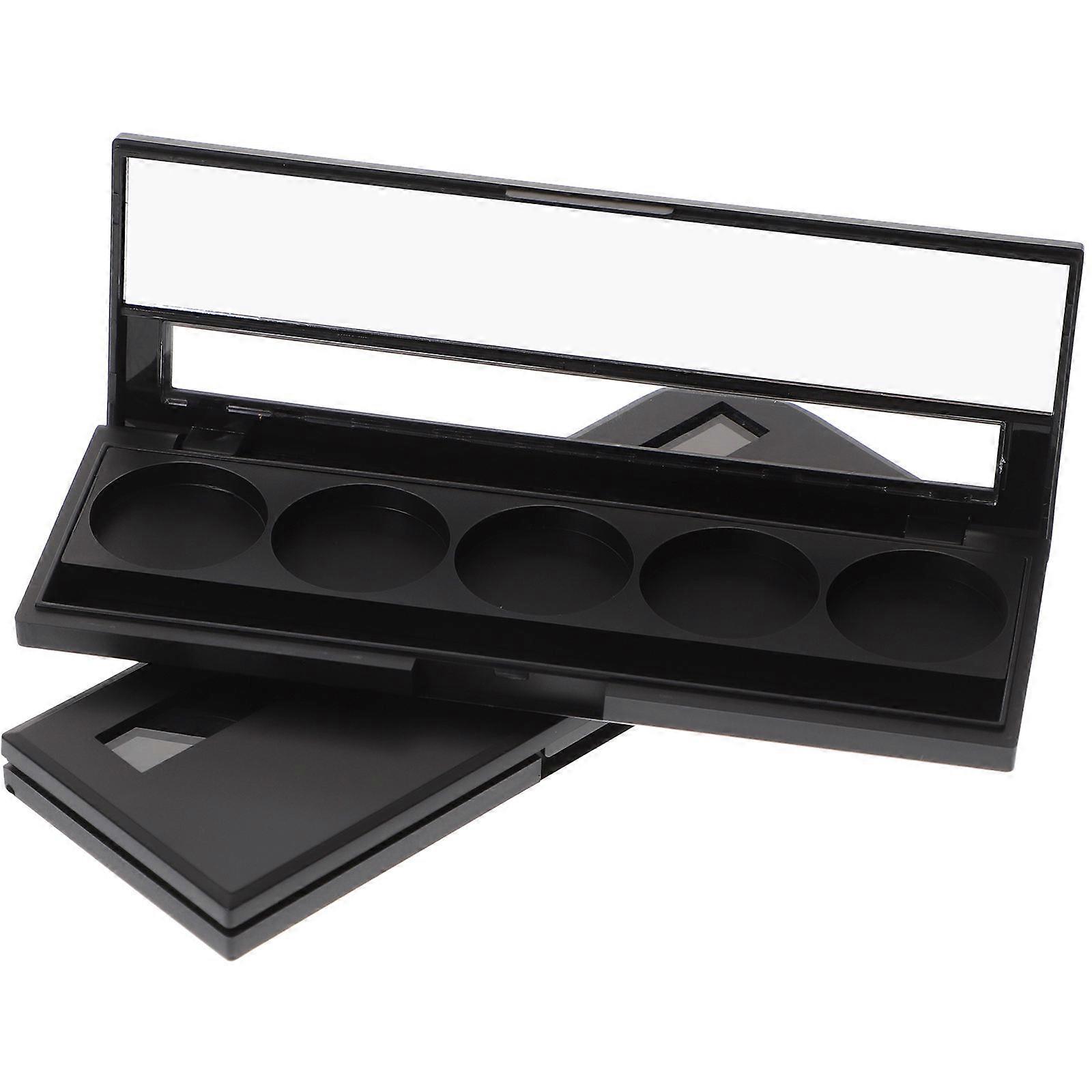 Empty Shadow Palette Eyeshadow Box Portable For Travel Use .8*5.1cm 2Pack