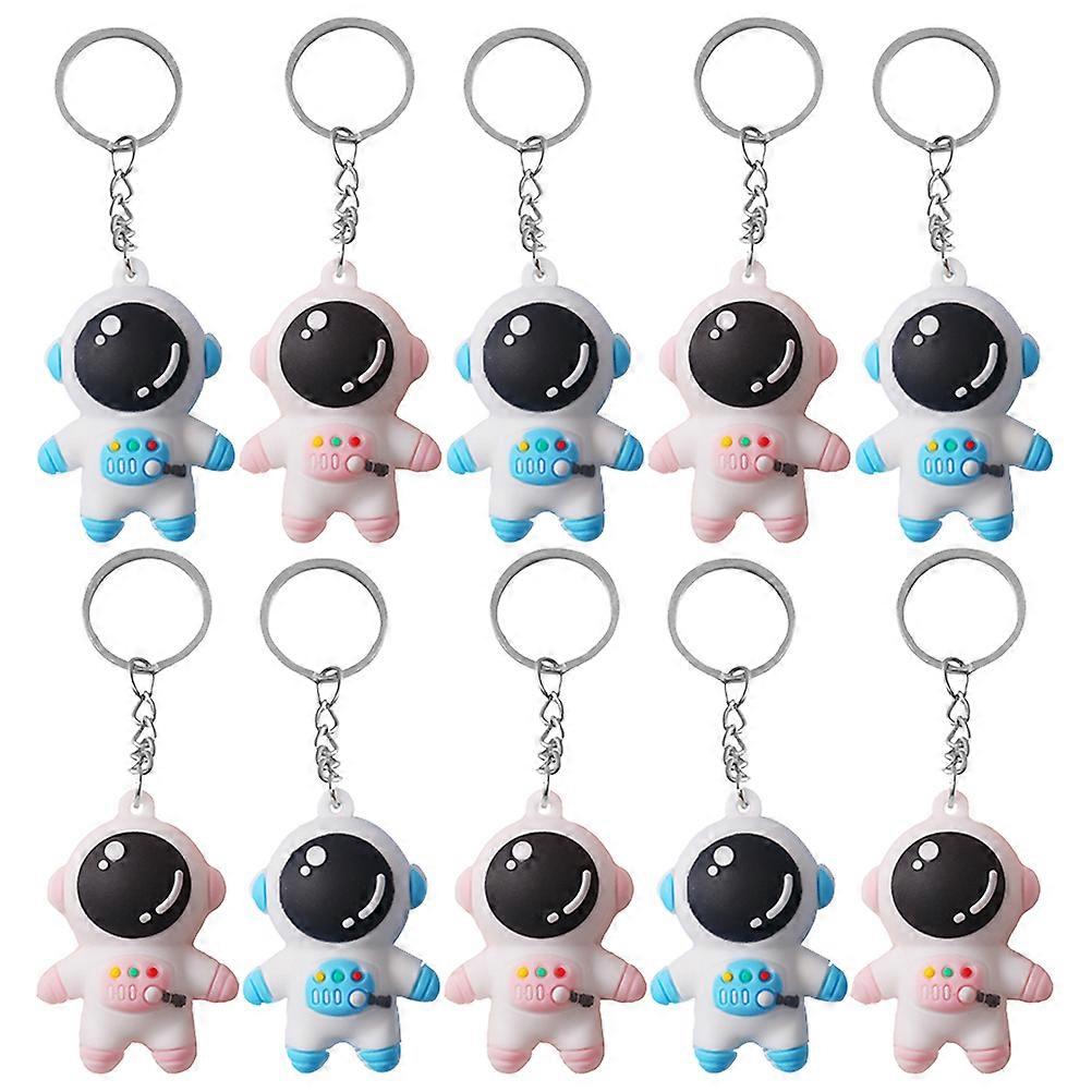 Lovely Astronaut Keychain Pendant for Bag Hanging 50Pcs Collection