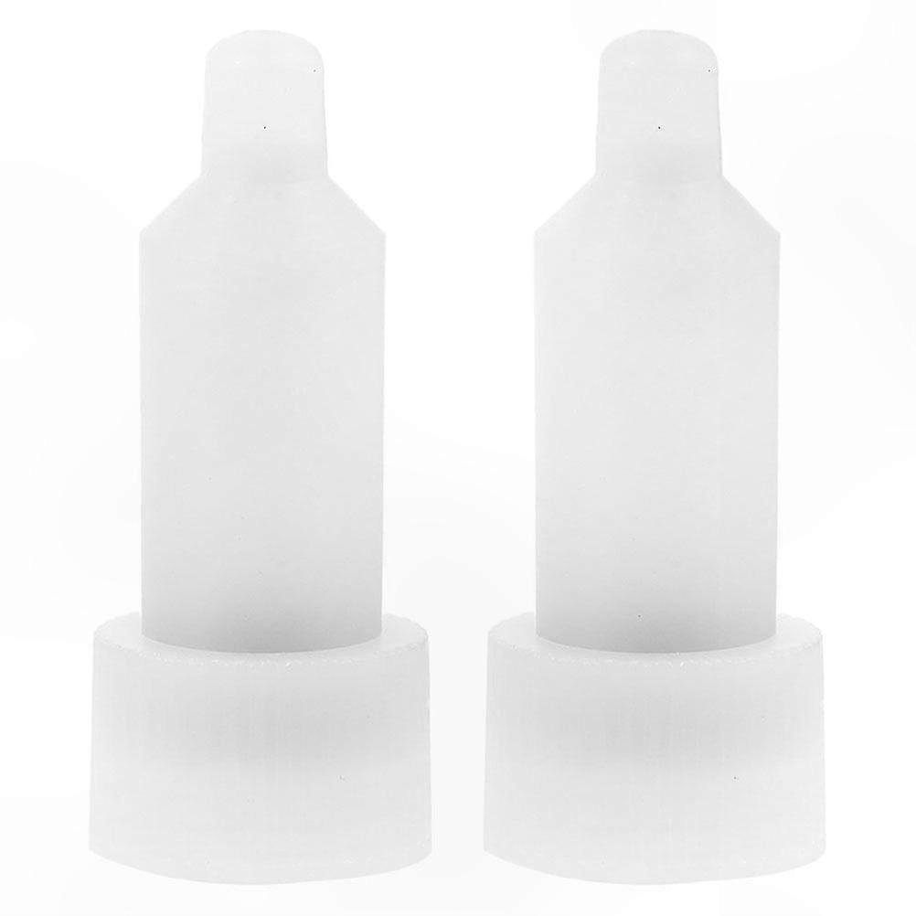 2-Pack Replacement Dispenser Heads for Soap and Shampoo Bottles