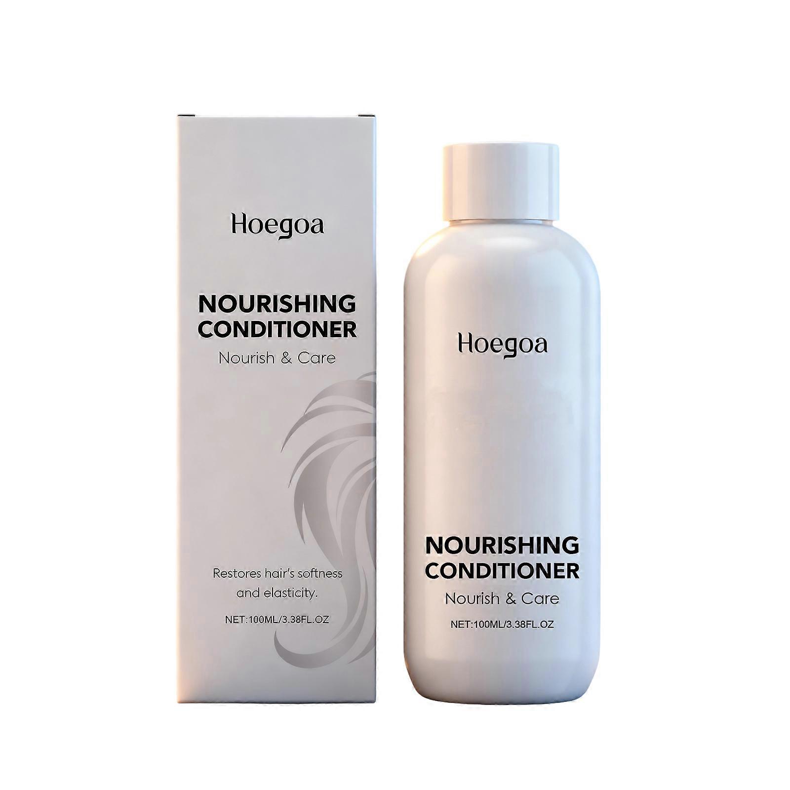 Hoegoa The Daily Care Of The Softening Conditioner Makes Dry And Frizzy Hair Moist, Smooth, Lustrous And Fragrant