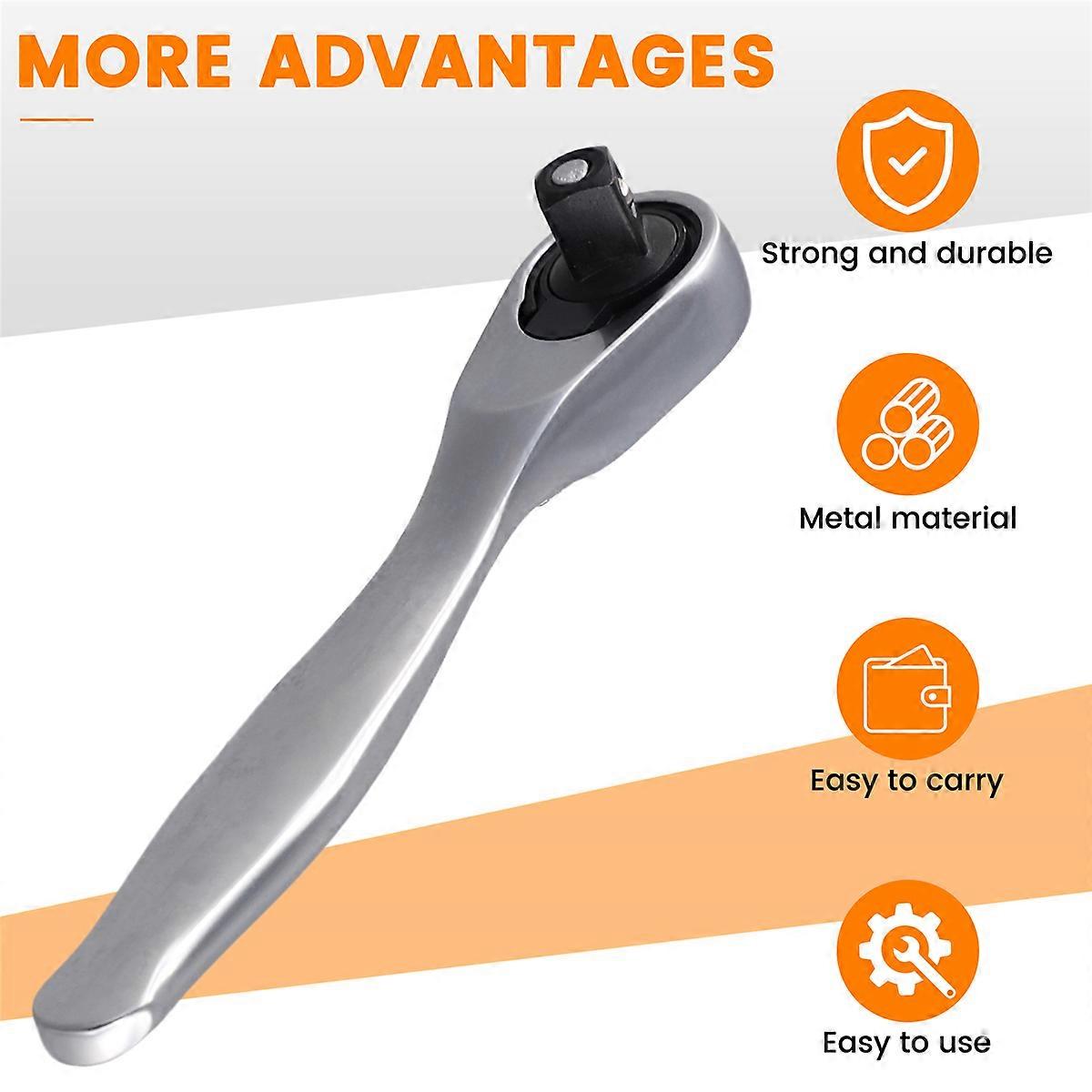 Mini 1/4 Ratchet Wrench High Quality Quick Socket Ratchet Wrench