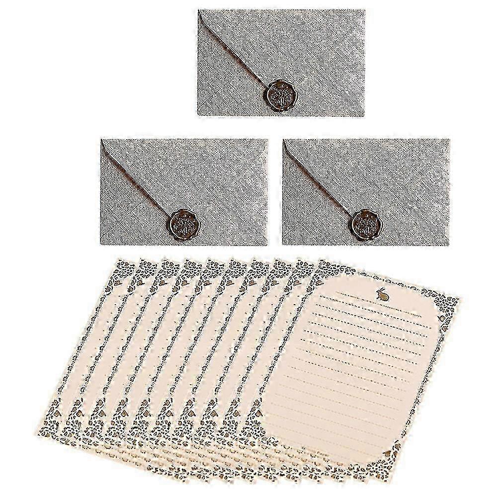 Letter Paper & Envelopes Set for DIY Writing 26s
