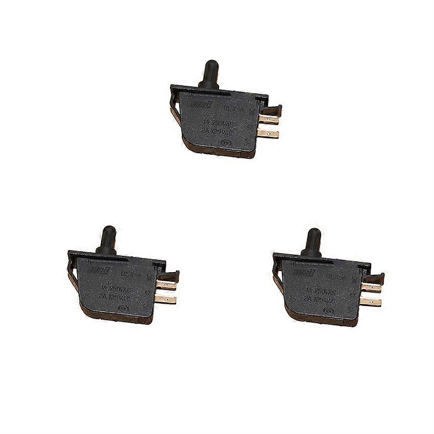 Disinfection Cabinet Door Switch - KA1-1A 250VAC Universal Embedded Range Hood Switch Disinfection Cabinet Accessories 3PCS