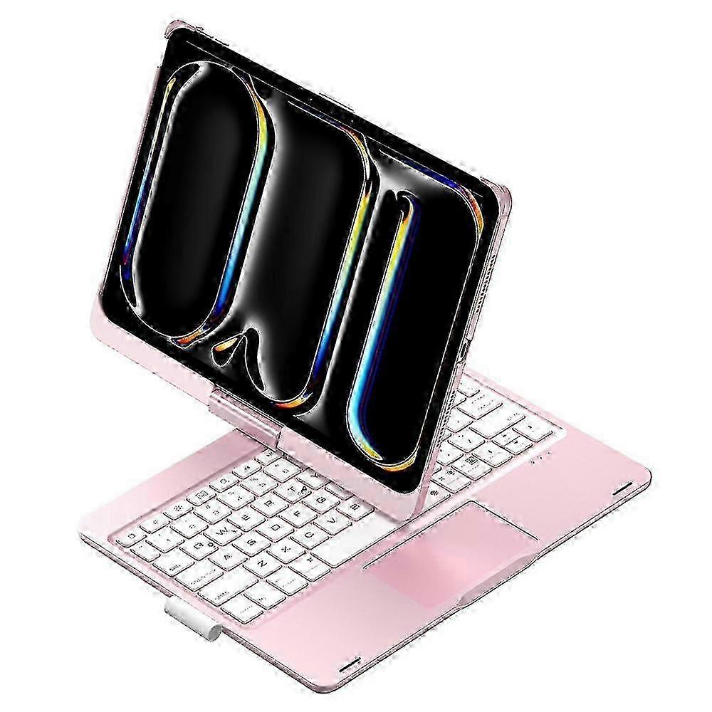iPad Pro 11 (2024) noir avec clavier rétroéclairé et coque de protection