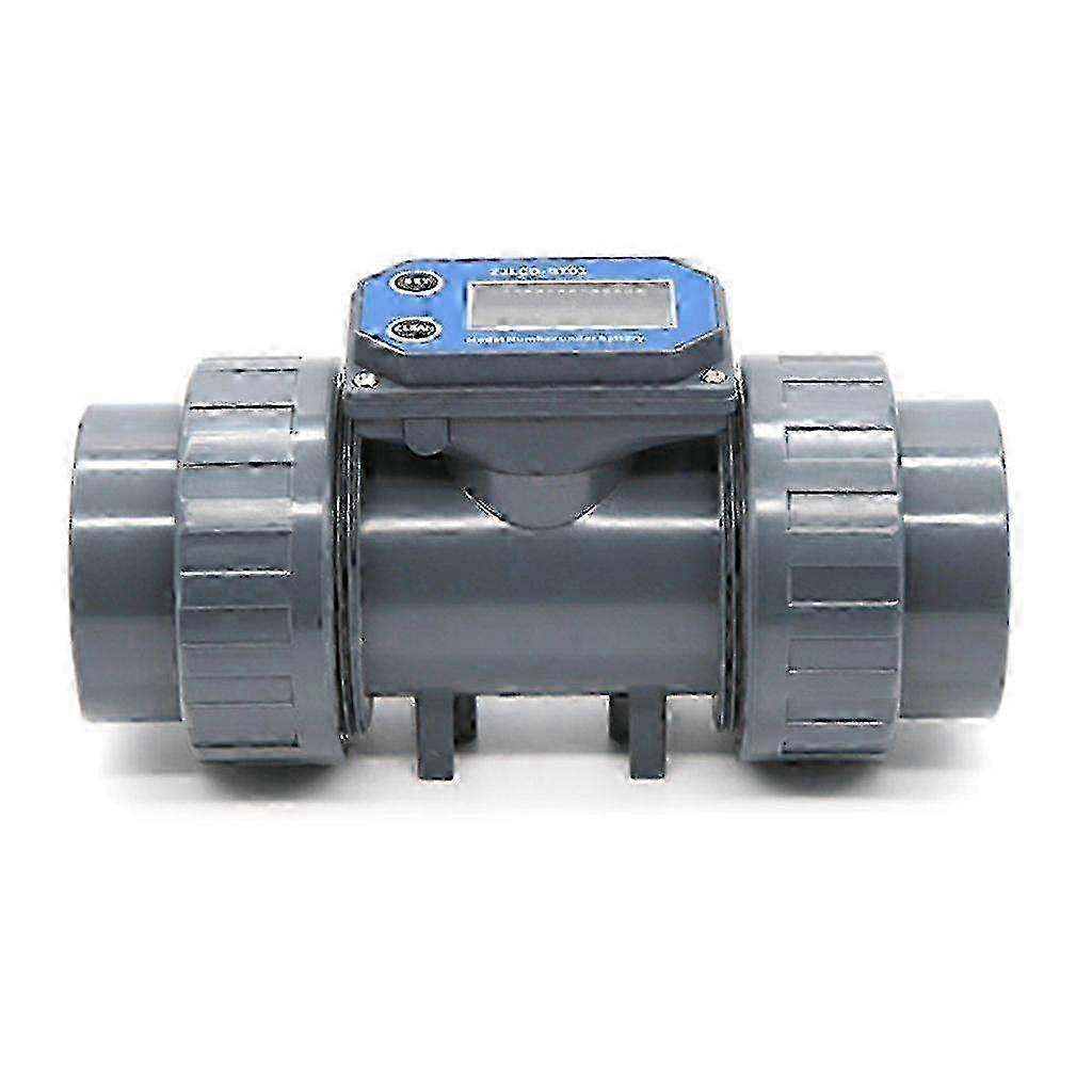 Water flowmeter with LCD display for accurate flow monitoring