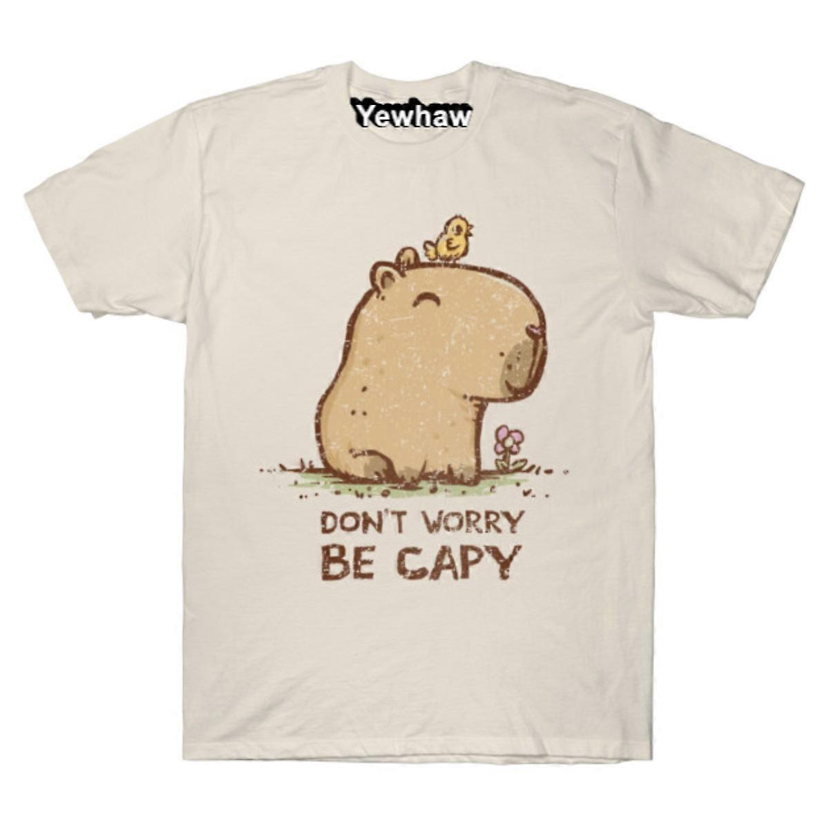 Don't Worry, Be Capy T-shirt Capybara Tee