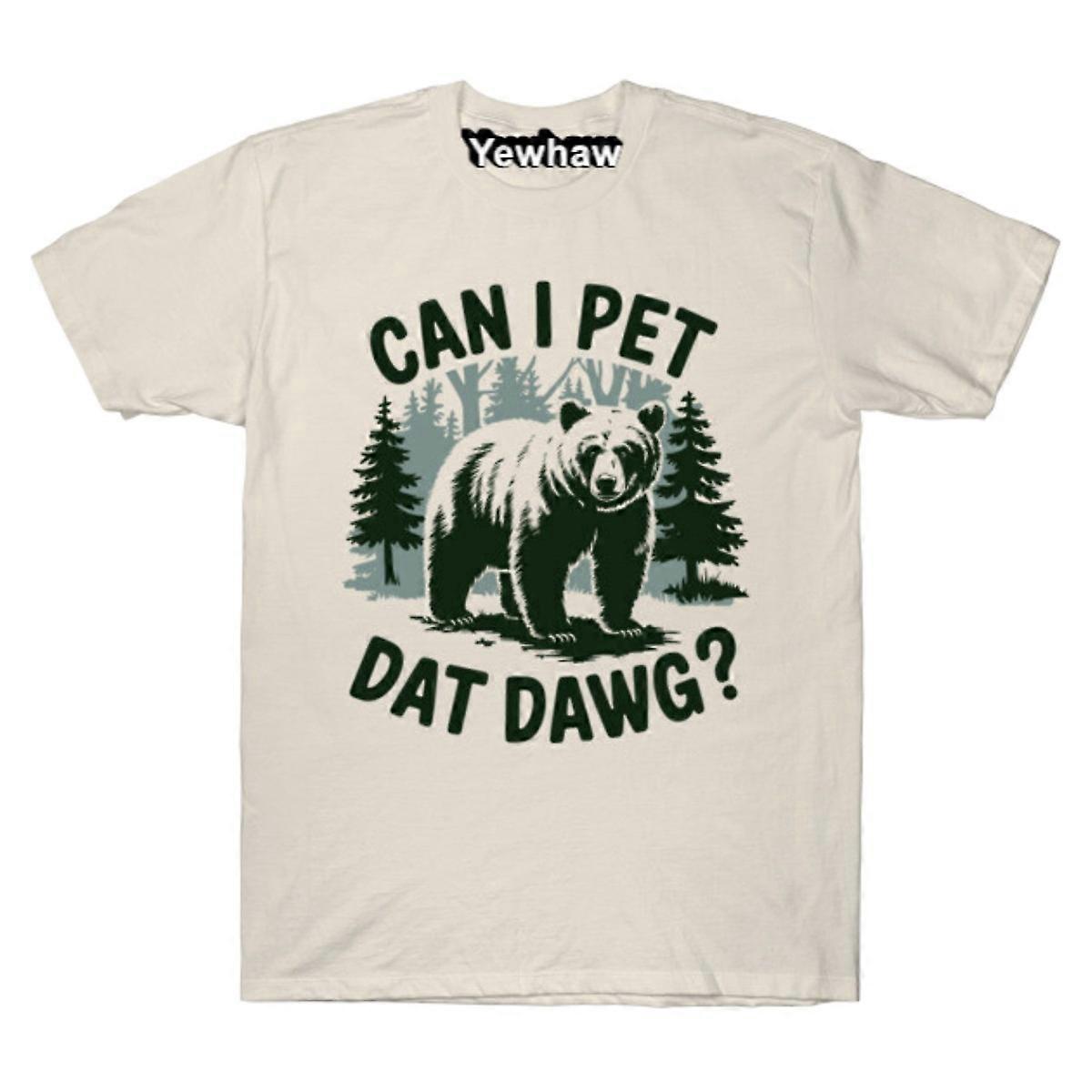 Μπορώ να χαϊδέψω το μπλουζάκι Dat Dawg Funny Animal Bear Meme Lover