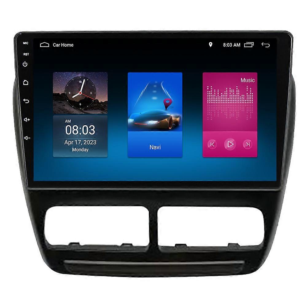 RoverOne Car Stereo Radio Bluetooth CarPlay Android Auto GPS Sat Nav Touch Screen for Fiat Doblo 2010 - 2015