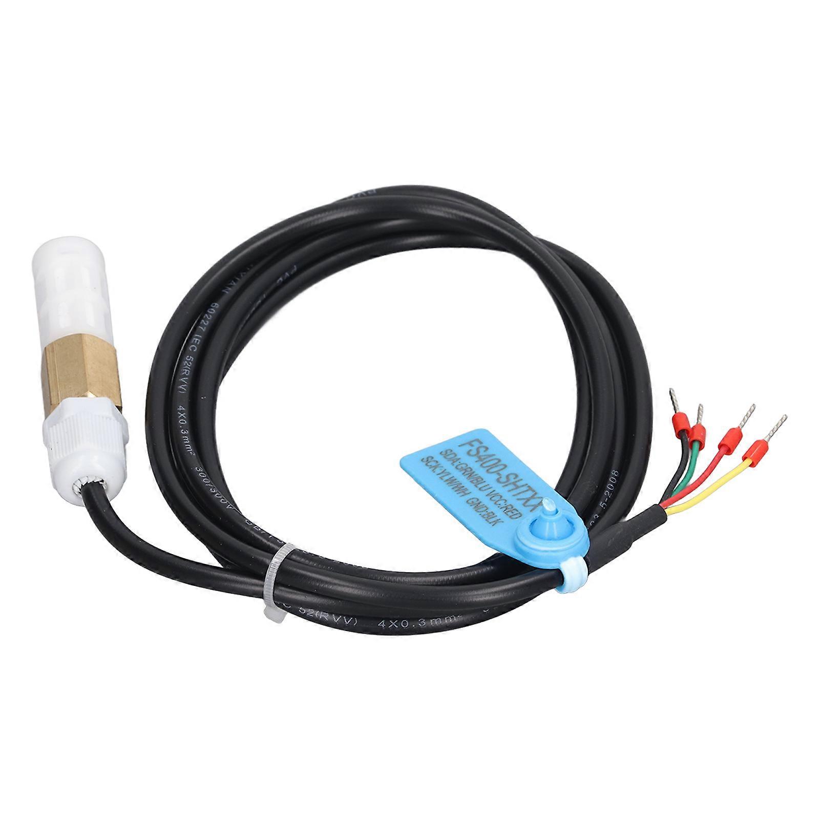Sensor Probe I2C Interface Waterproof Soil Temperature Humidity Sensor Probe for Agricultural Greenhouses DC3.3V 
