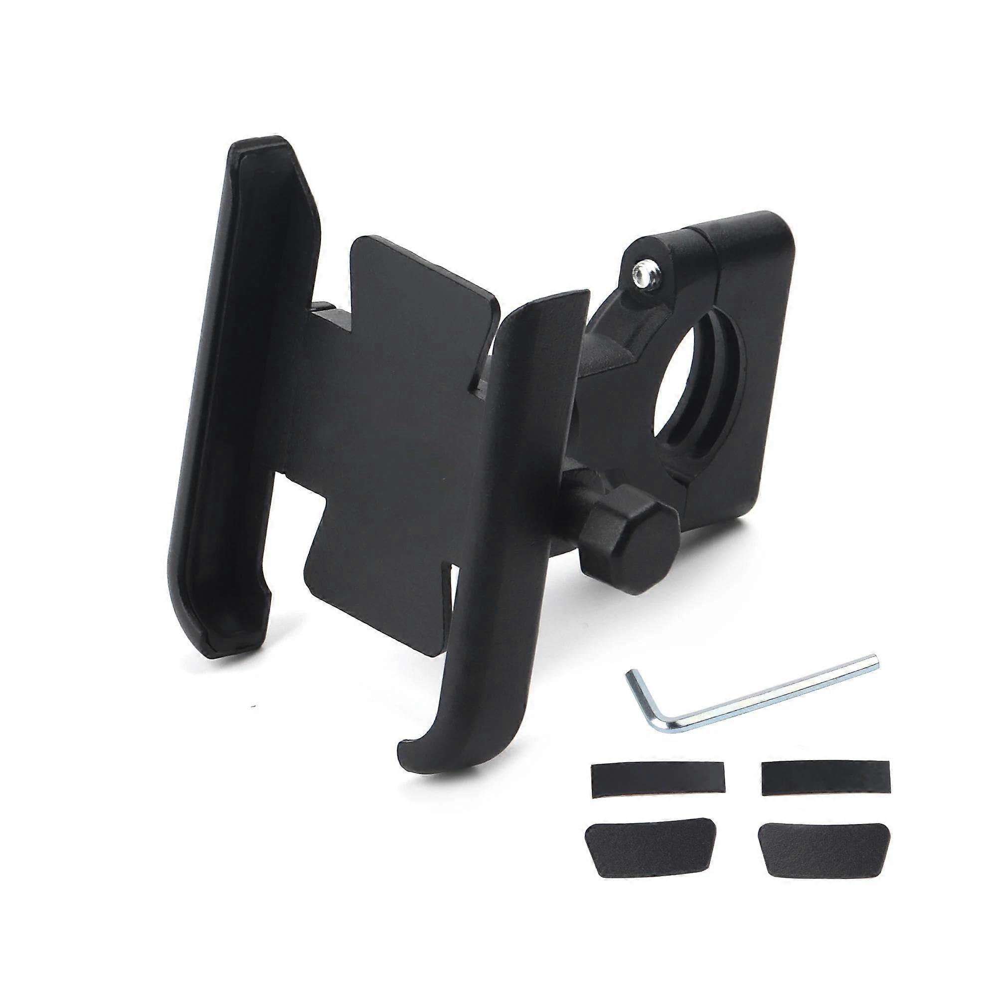 Motorcycle Mobile Phone Holder Handlebar Bracket Black Navigation Bracket