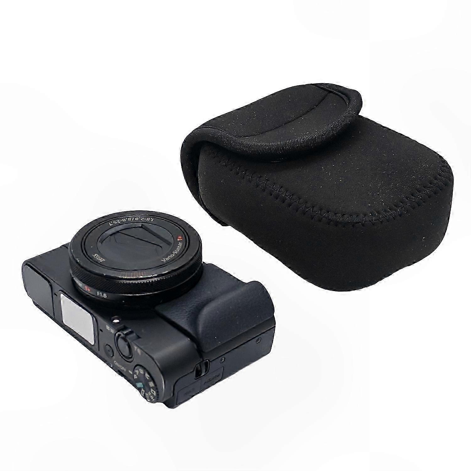 Compact Camera Inner Bag for   RX100 Series, Shockproof Protective Pouch with Carrying Handle