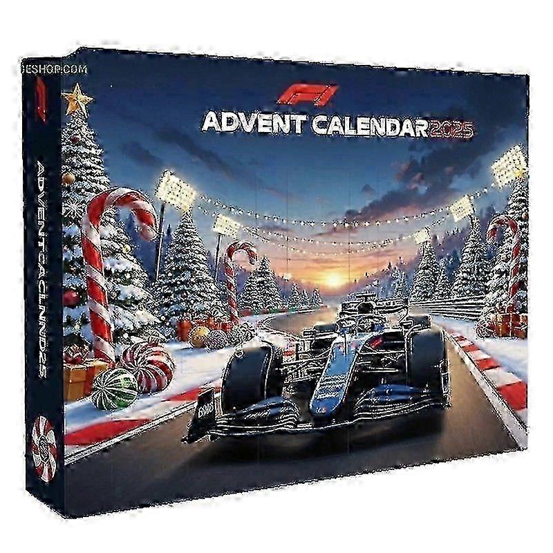 1-3X F1 Racing Advent Countdown Holiday Calendar Blind Box