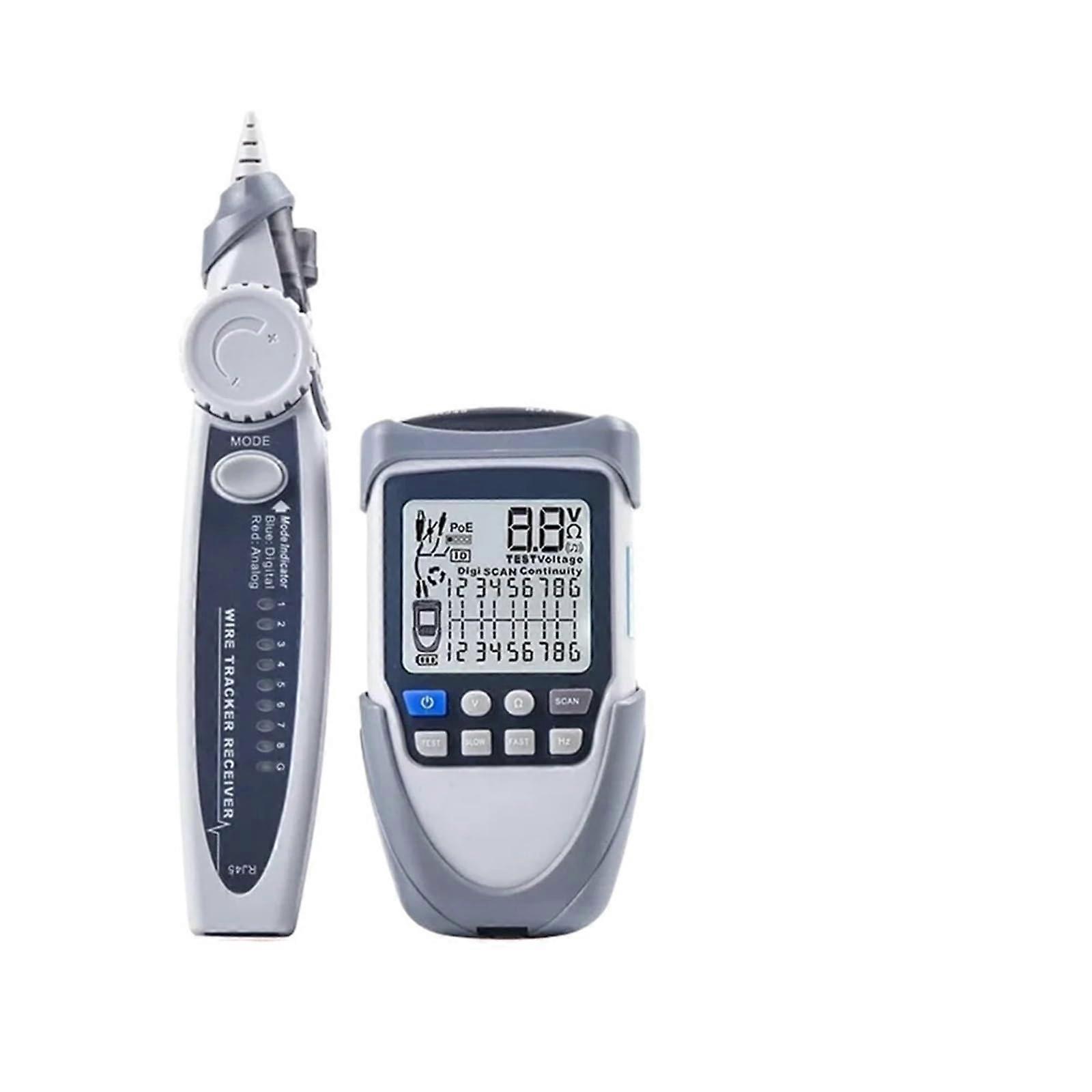 Digital Wire Tracker, Cable Continuity Tester, Battery Voltage Check, Polarity Check And PoE Test