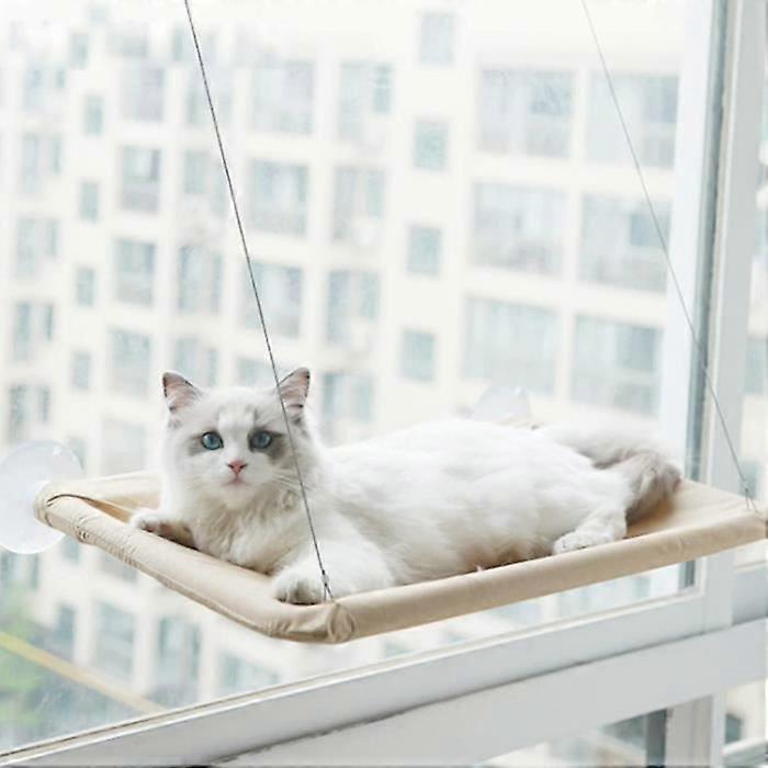 Window Hammock - Cat - Transparent - Capacity 20KG - 4 Suction Cups - Indoor
