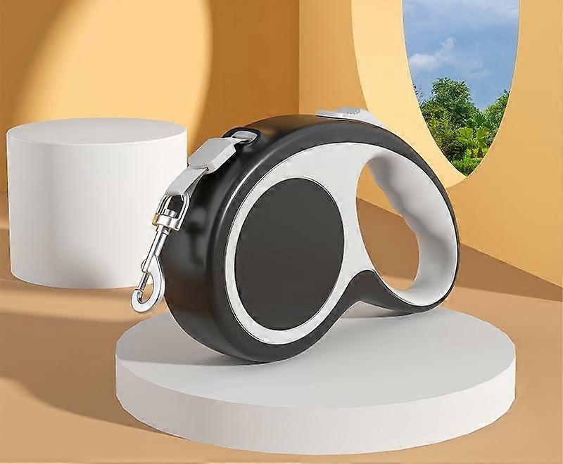 Cozylife Laisse rétractable anti-nœuds à 360° pour chien | Sangle en nylon résistant de 49 m | Frein