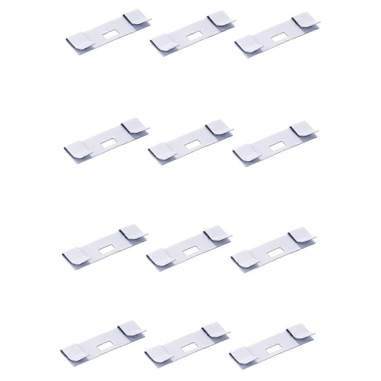 12pcs Vertical Blind  Clips Vane Savers for Damaged Slats Easy Installation Replacement Set