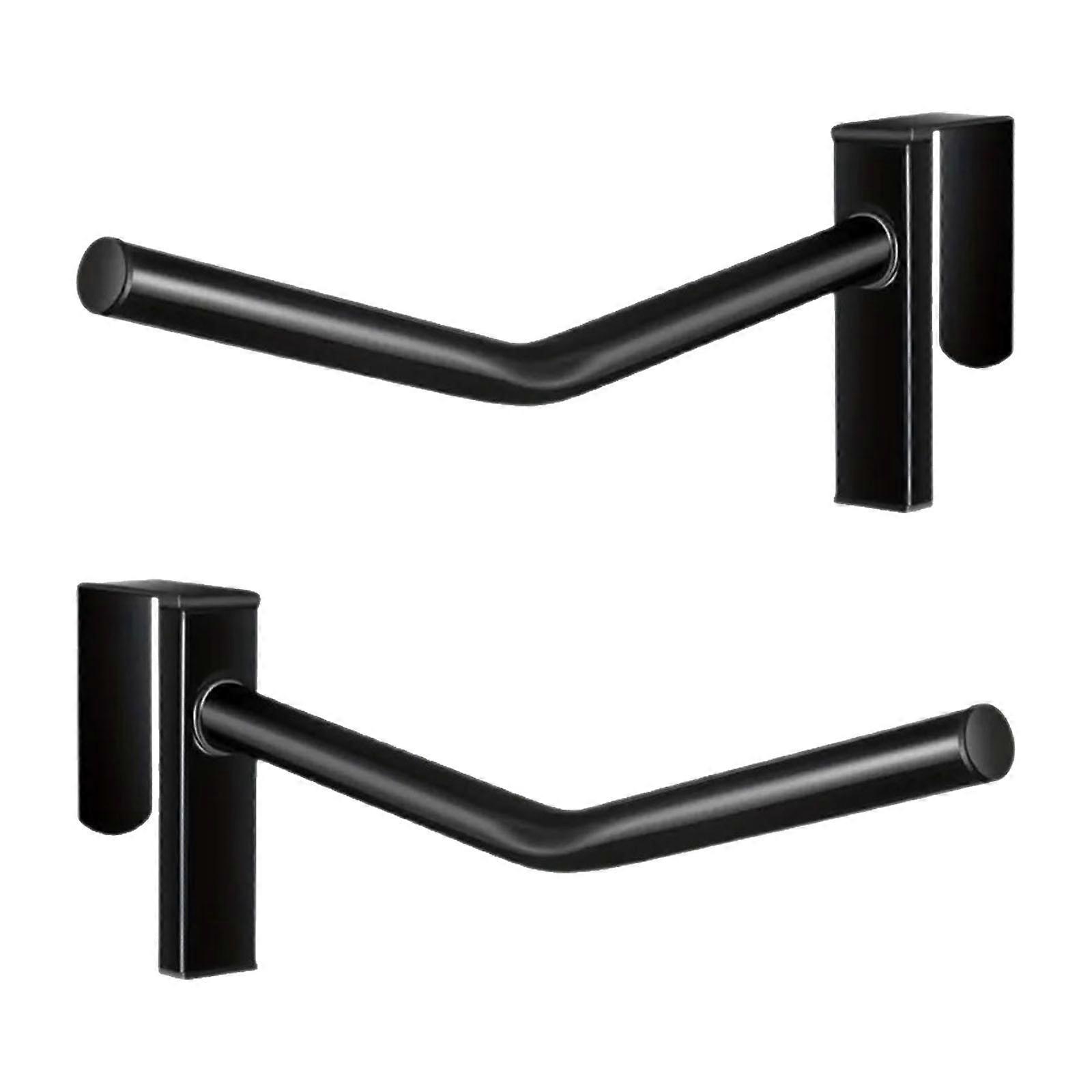 Rusts Resistant Durability Saddles Storage Rack Detachable Tacks Hanger Fits Most Saddles Easily  Black