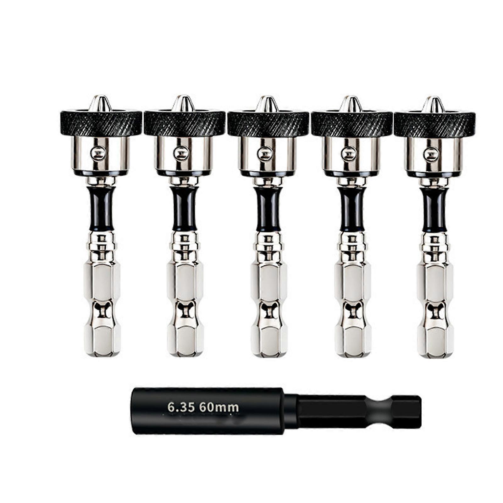 Magnetic Drywall Screwdriver Bit With Depth Limiting Design And Improved Torques For Precisions Installation Multicolor