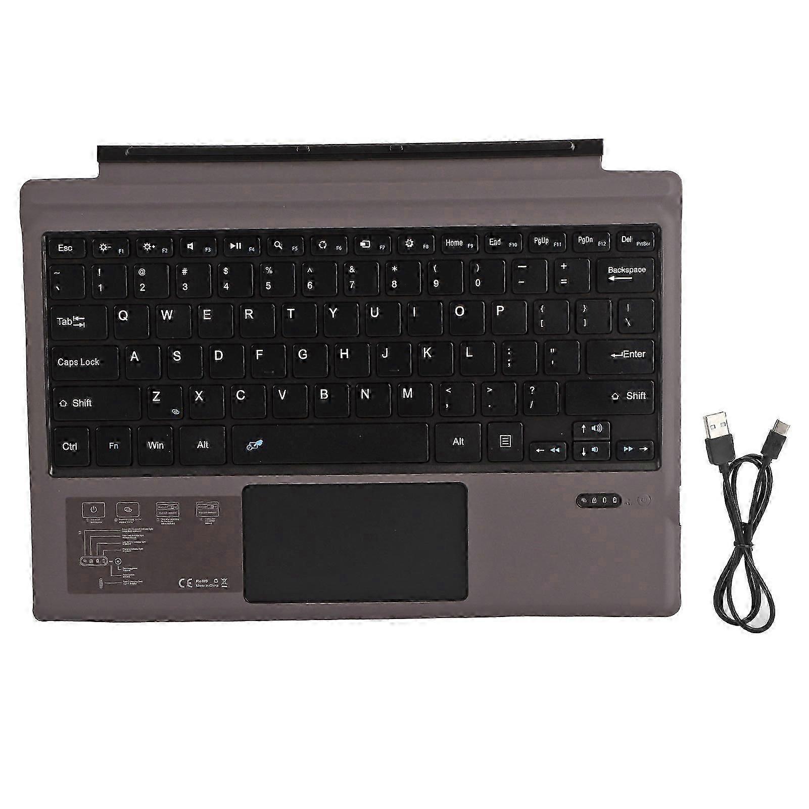 Wireless Keyboard Laptop Replacement Palmrest Touchpad Case Computer Accessories for Microsoft
