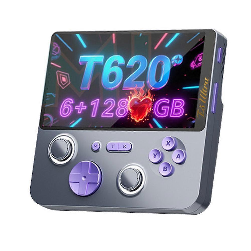 E5 Ultra Handheld Video Game Console 5inch IPS Touch Screen Hall-Effect Joystick Android Portable Game Console C