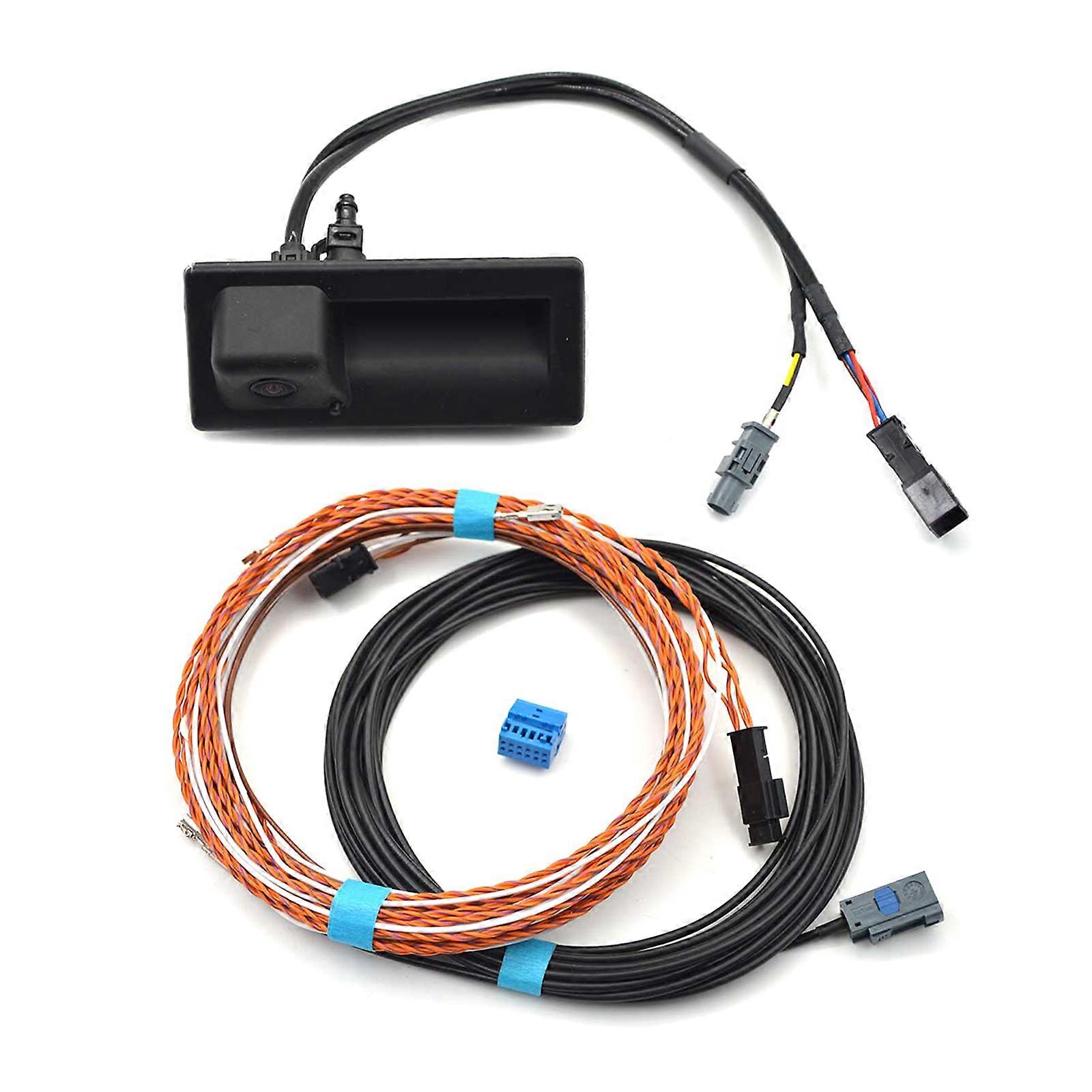 Tailgate Handle Camera Providing Clear Nighttime Visibility & Seamless Integration for MK2 5T 5NA827566D Secure Parking Multicolor