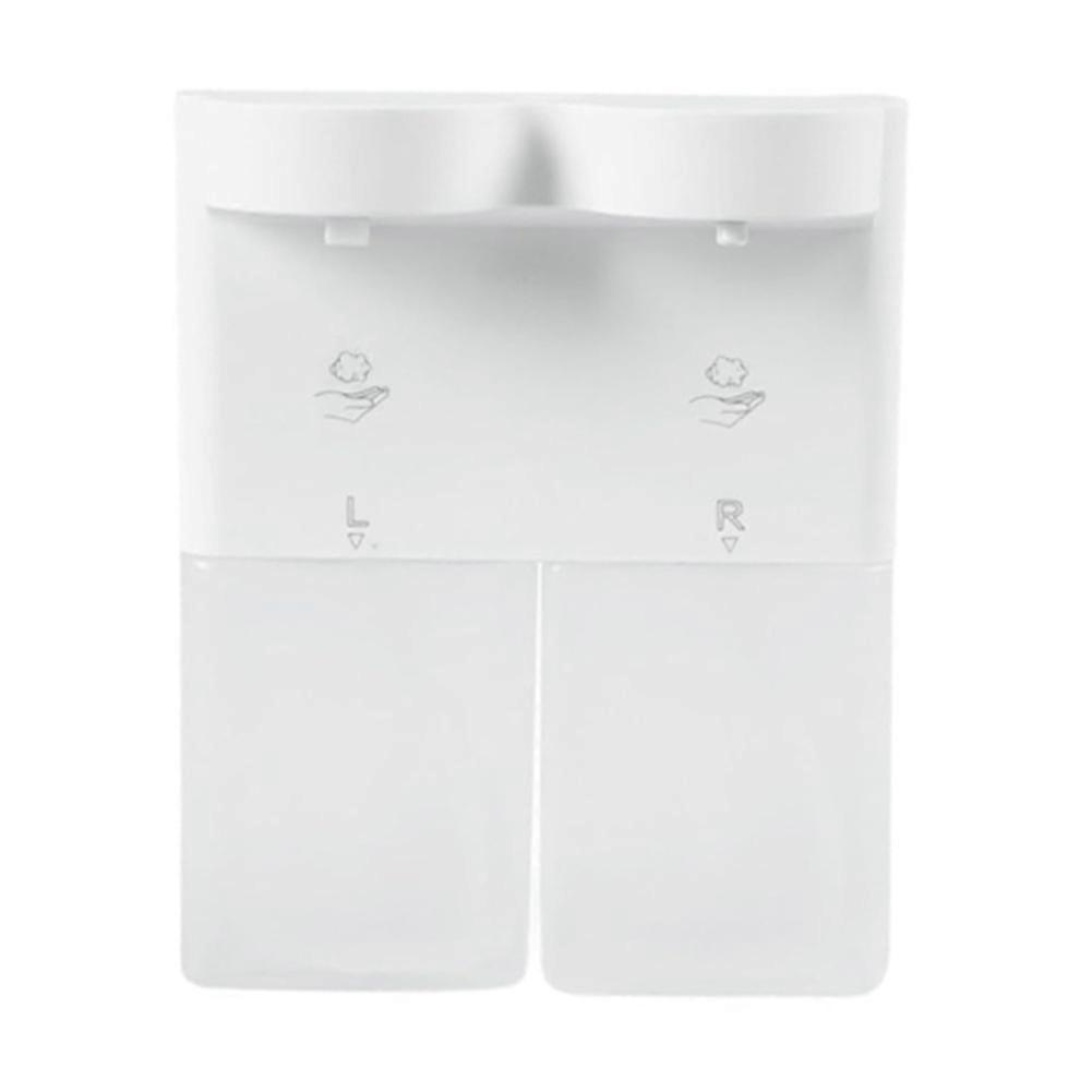 300ML Automatic Sensor Double Soap Dispenser USB Charging Soap Dispenser 3 Level Adjustable Wall Mount for Bathroom,C