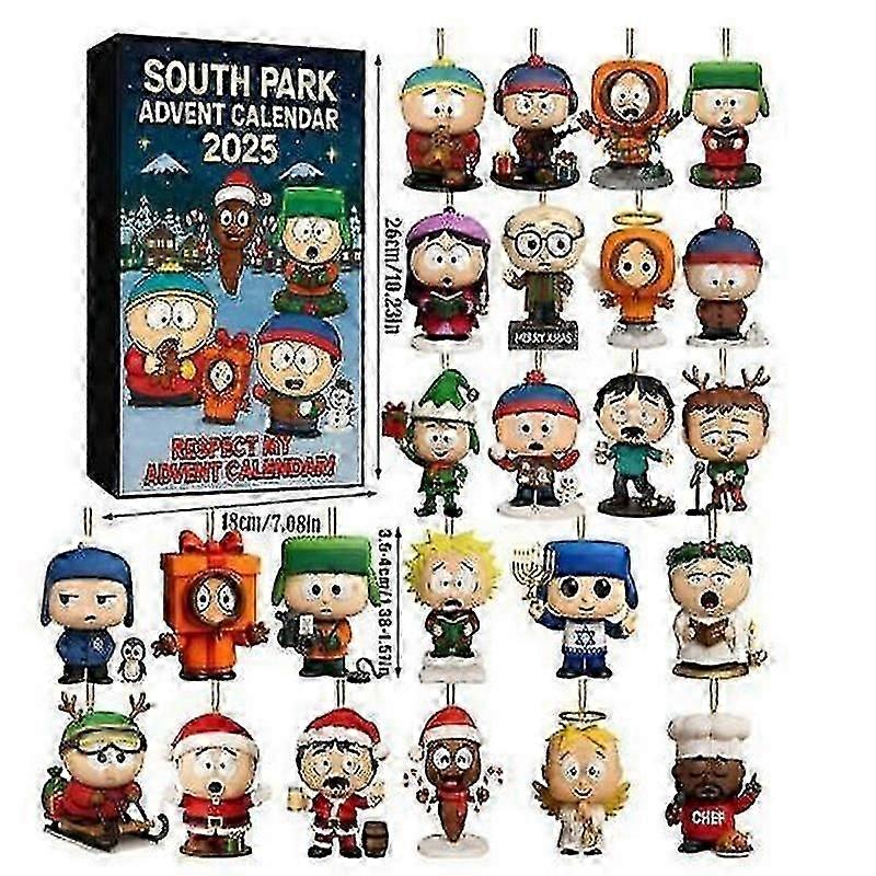 Ημερολόγιο Advent South Park 2025 Τυφλό κουτί ημερολογίου Advent South Park